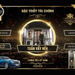 Tạo ảnh chế banner bậc thầy tài chính phong cách luxury