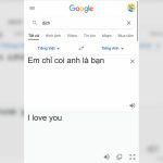 Chế ảnh google dịch theo từ mà bạn muốn