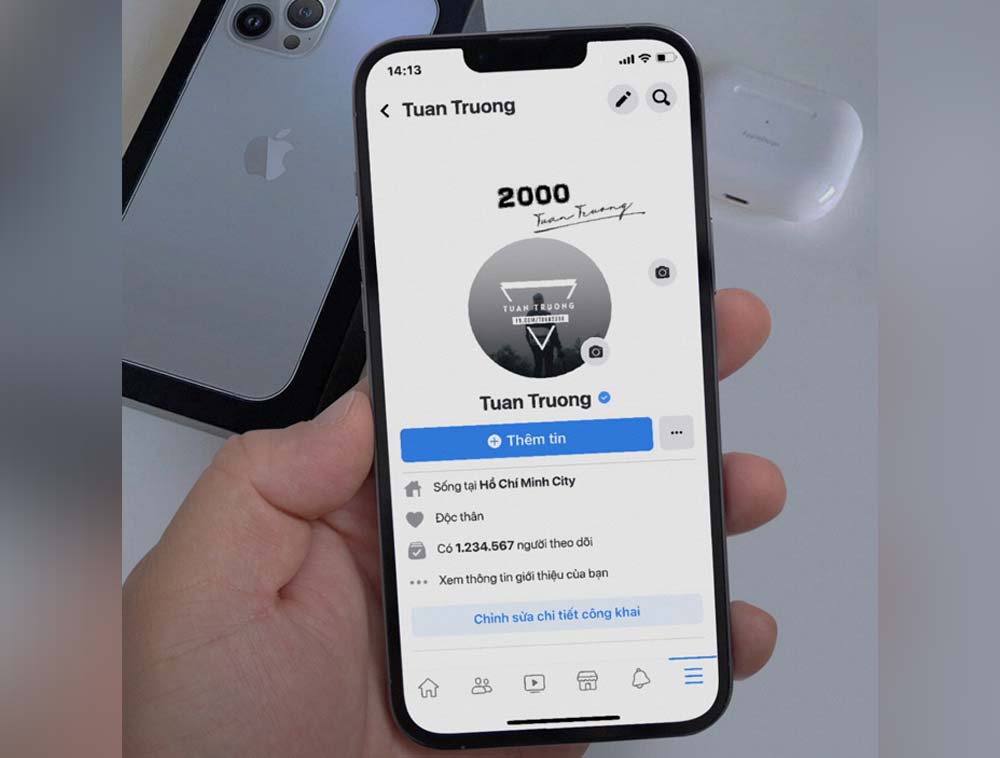 Ghép ảnh vào Iphone X