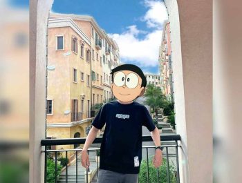 Ghép đầu nobita và shizuka vào ảnh của bạn