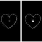 Tạo hình nền ghim giấy hình trái tim theo tên