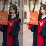 Ghép mặt vào áo cử nhân, Lễ phục tốt nghiệp