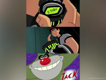 Chế ảnh meme biến hình Ben 10