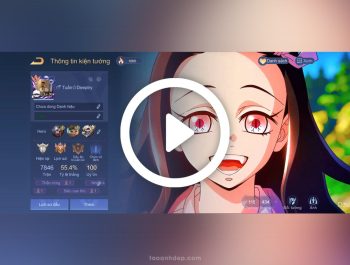 Tạo video Anime thông tin kiện tướng Liên Quân