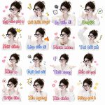 Prompt tạo bộ Sticker biểu cảm dễ thương
