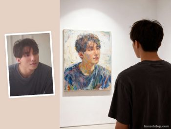 Tạo ảnh AI Ngắm tranh mình trong bảo tàng Tạo ảnh AI Ngắm tranh mình trong bảo tàng