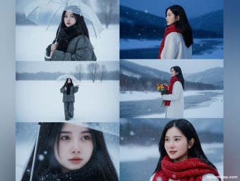 Tạo hình nền AI mùa đông mưa tuyết lãng mạn (ver 2) Tạo hình nền AI mùa đông mưa tuyết lãng mạn (ver 2)