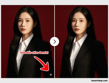 Xóa dấu chìm Gemini nhanh chóng