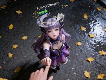 Tạo avatar chạm tay vào tướng Liên Quân Chibi