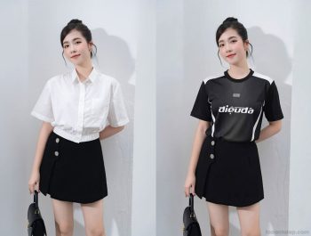 Ghép ảnh mặc áo “Điệu đà” đang HOT