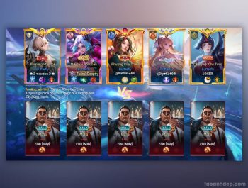 Tạo ảnh vào trận 5v5 game Liên Quân (Mới)